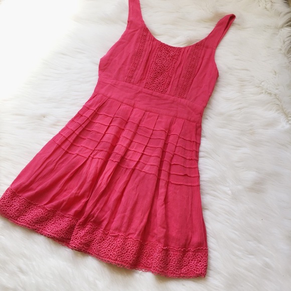 Urban Outfitters Dresses & Skirts - Urban Outfitters Kimchi Blue Mini Pink Boho Dress